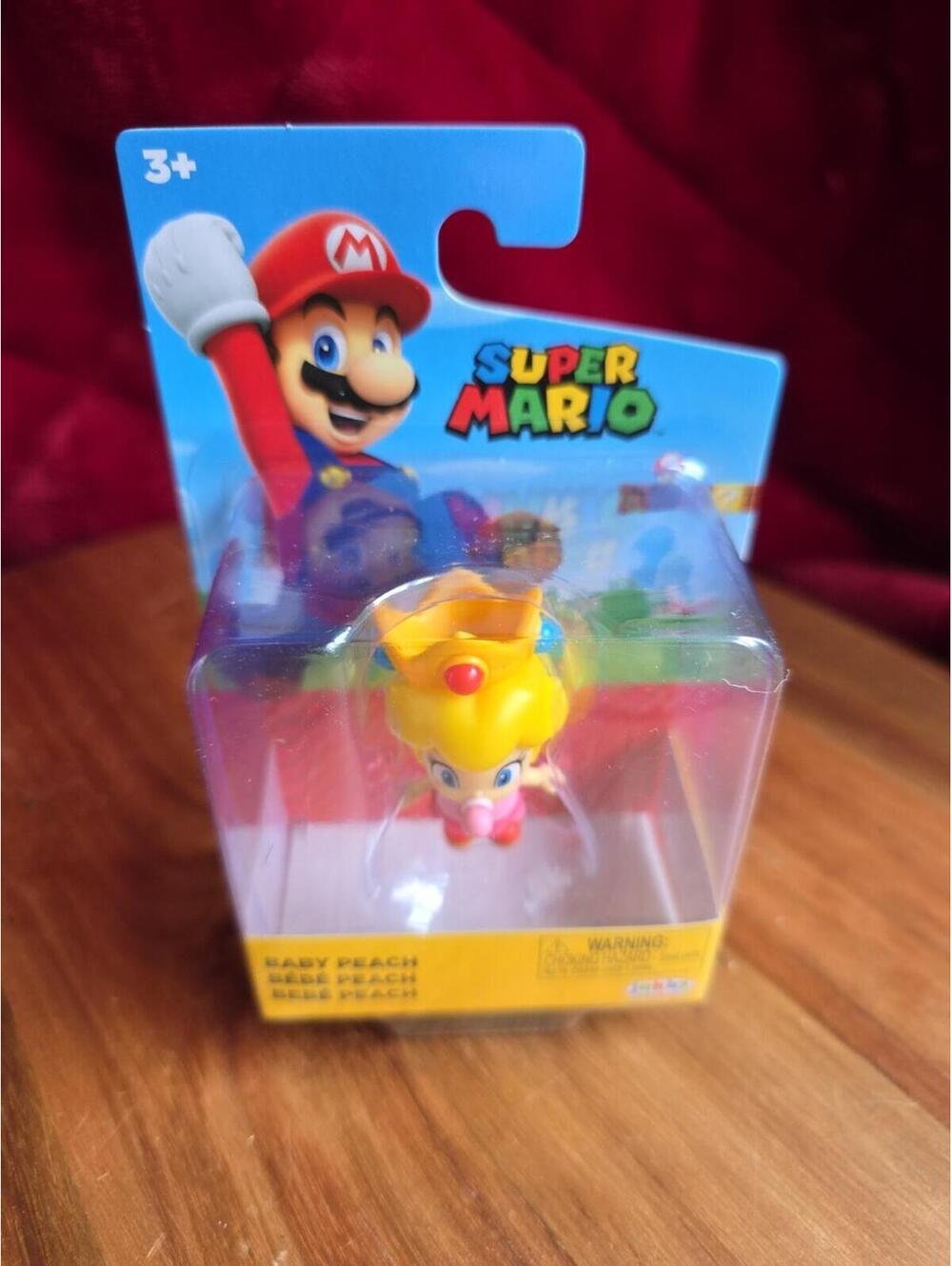 2026 Jakks Pacific 2" Nintendo Super Mario Bros. W.58  "Baby Peach" Figure